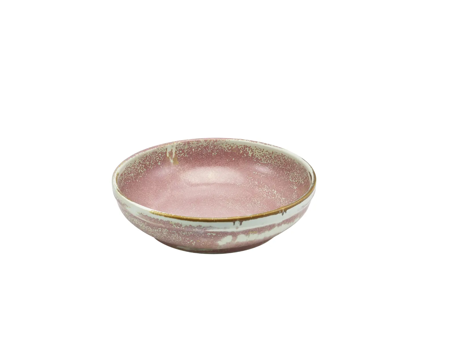 Terra Porcelain Rose Coupe Bowl 23cm