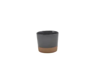 GenWare Kava Dark Grey Stoneware Chip Cup 9 x 7.4cm