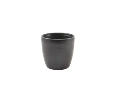 Terra Porcelain Black Chip Cup 30cl/ 10.5oz