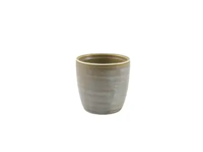 Terra Porcelain Matt Grey Chip Cup 30cl/ 10.5oz