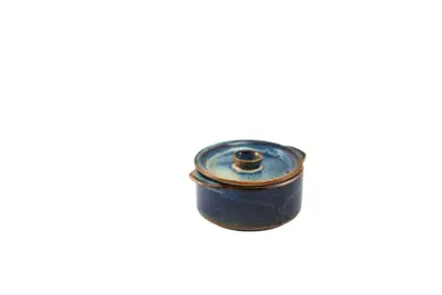 Terra Porcelain Aqua Blue Mini Casserole Dish 10.4cm