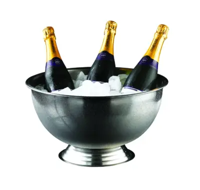 Genware S/St. Champagne Bowl 38cm
