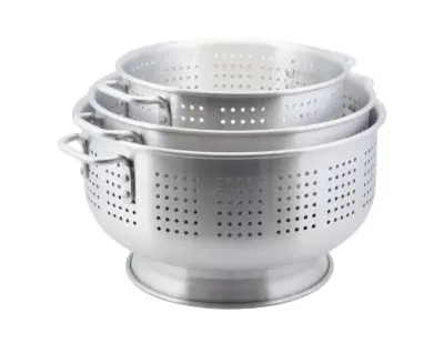 Alum. Heavy Duty Colander 7.6L 30 x 19cm