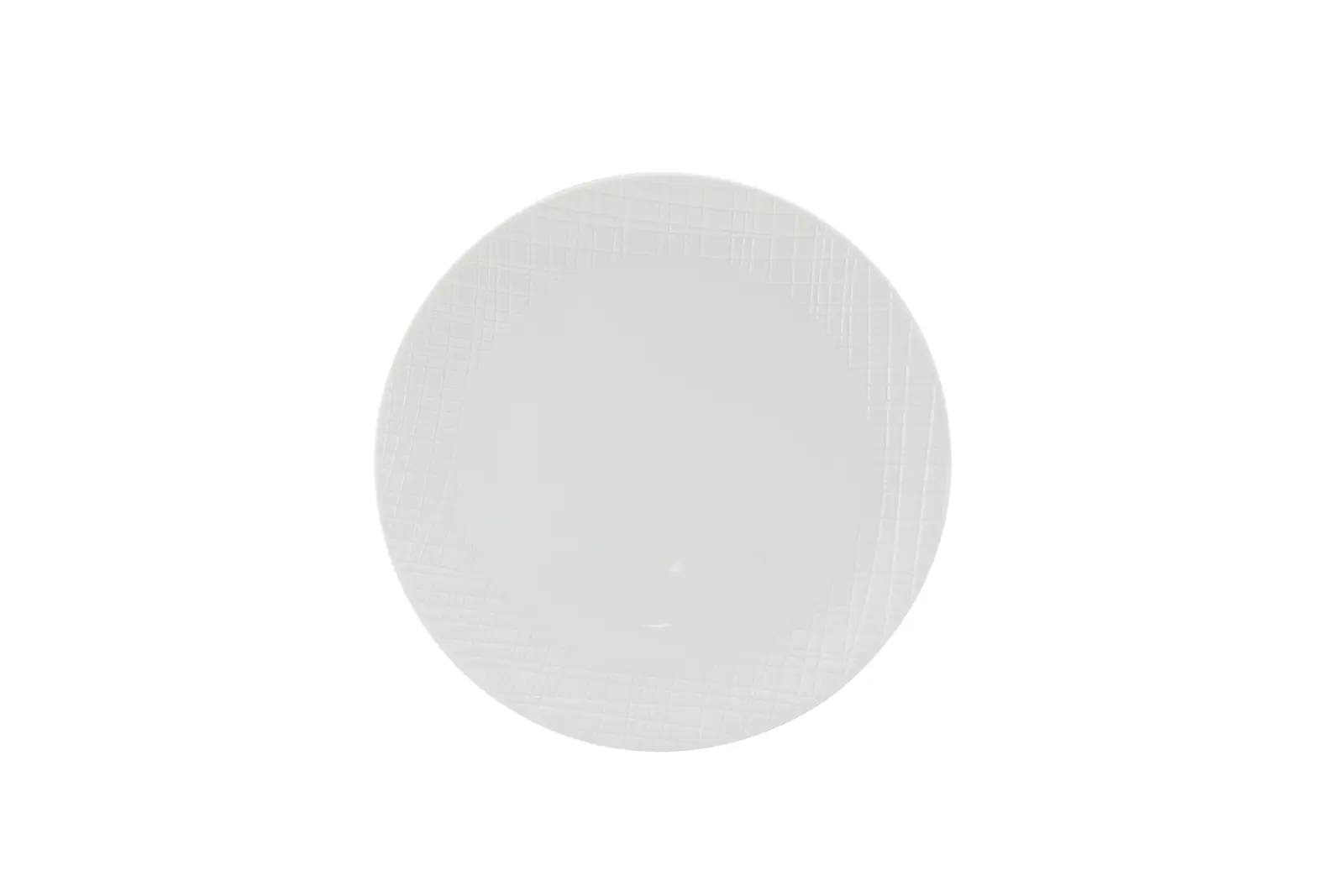 Incise Porcelain Lavara Coupe Plate 23cm