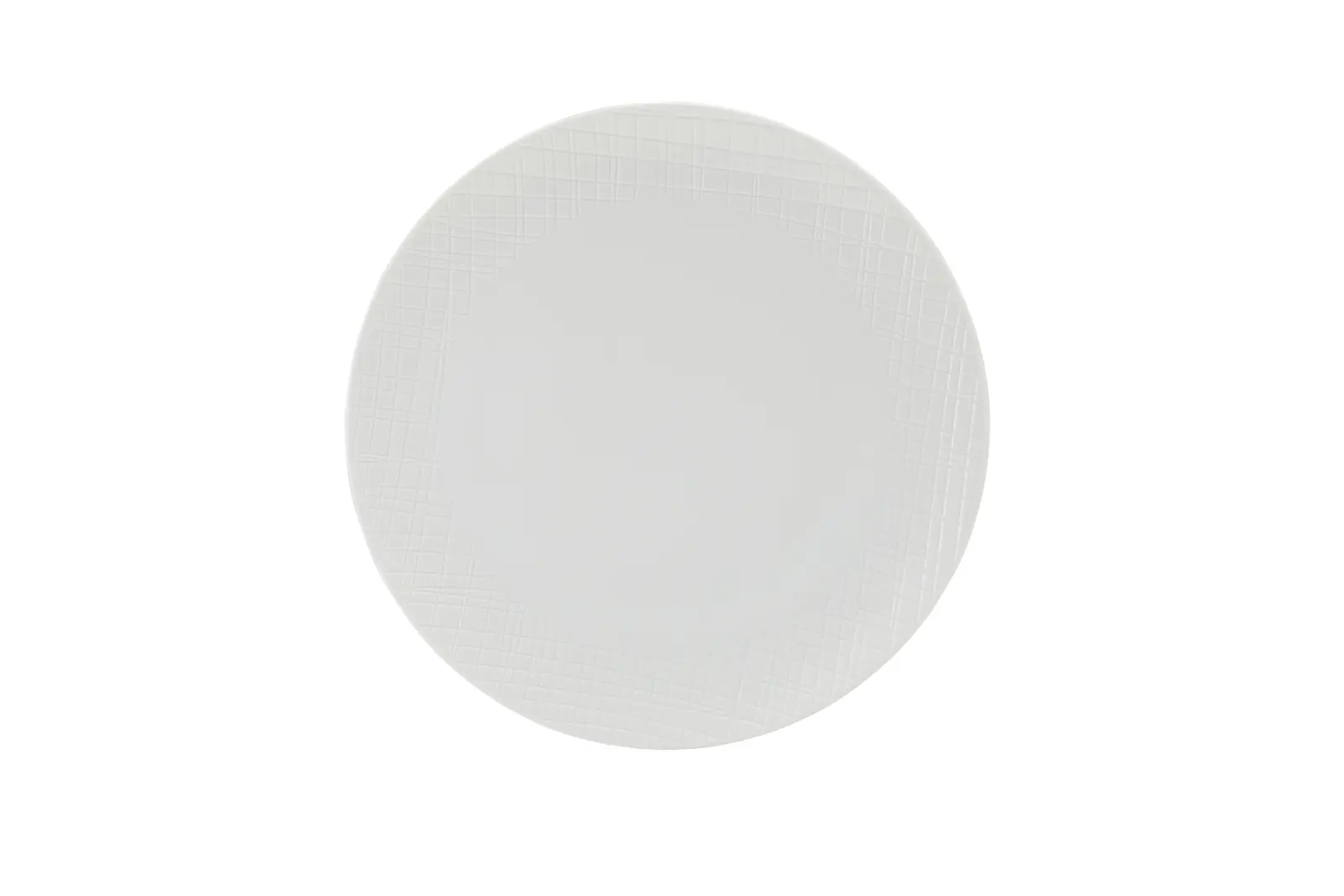 Incise Porcelain Lavara Coupe Plate 25.5cm
