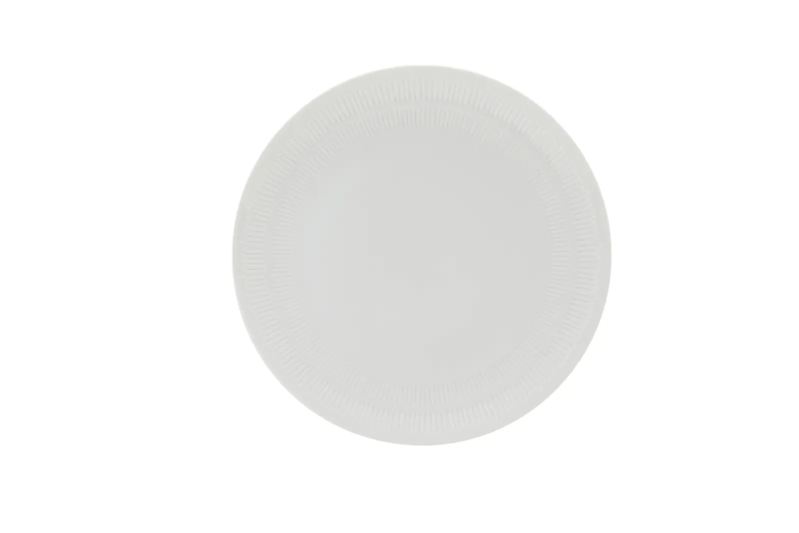 Incise Porcelain Solara Coupe Plate 25.5cm