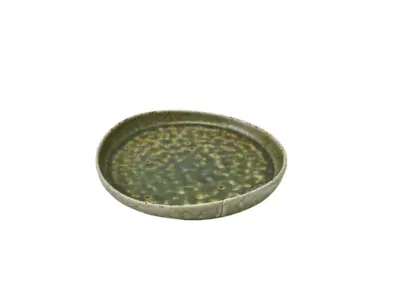 Kozo Porcelain Midori Coupe Plate 19cm