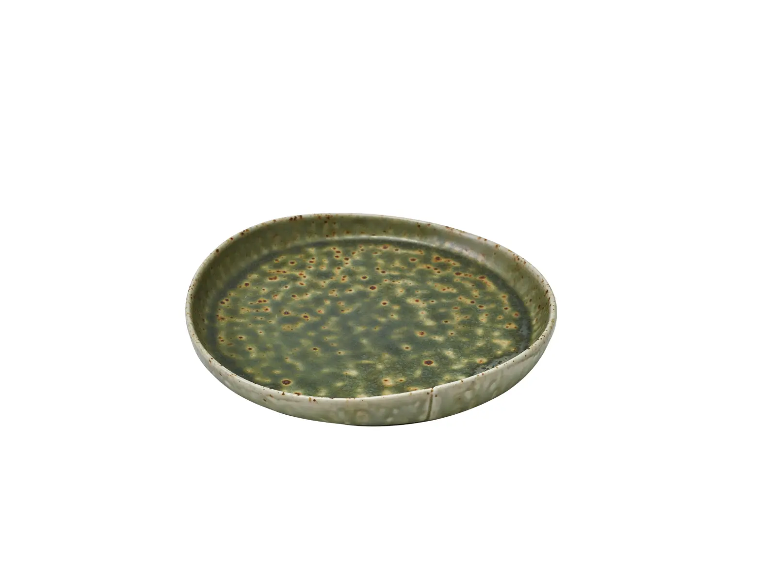 Kozo Porcelain Midori Coupe Plate 19cm