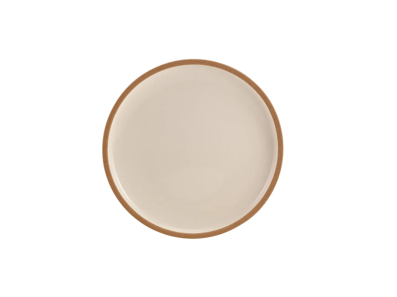 GenWare Kava White Stoneware Coupe Plate 23cm