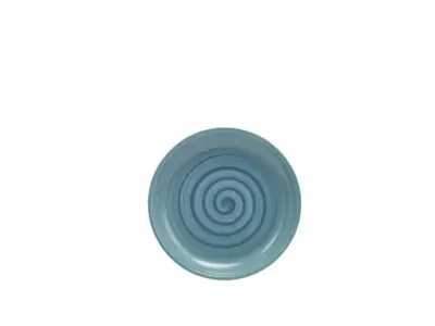 Miro Porcelain Blue Coupe Plate 19cm