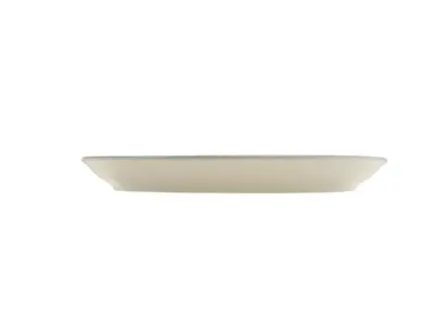 Miro Porcelain Blue Coupe Plate 27.5cm
