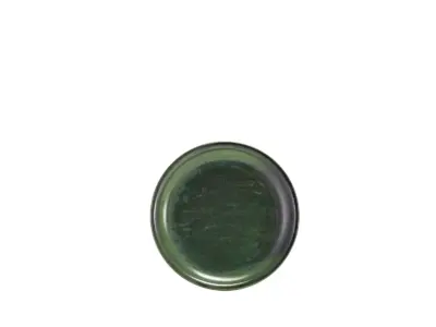 Terra Porcelain Aqua Green Coupe Plate 19cm