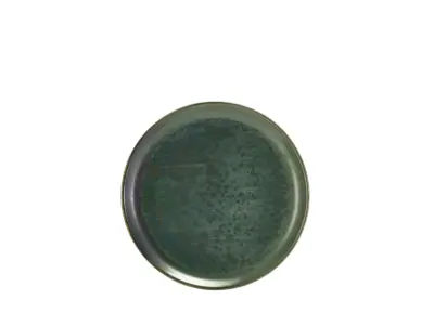 Terra Porcelain Aqua Green Coupe Plate 24cm