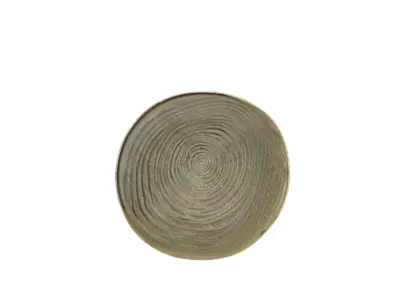 Terra Porcelain Grey Organic Plate 21cm
