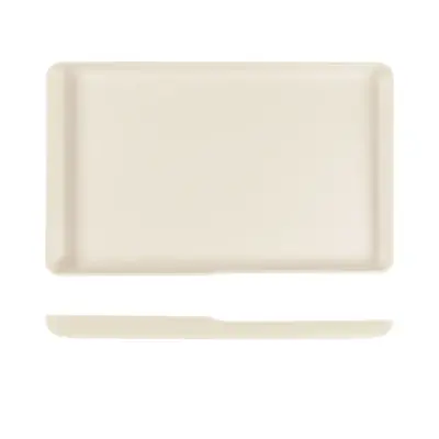 White Copenhagen Melamine GN 1/1 Platter 53 x 32.5 x 3.5cm