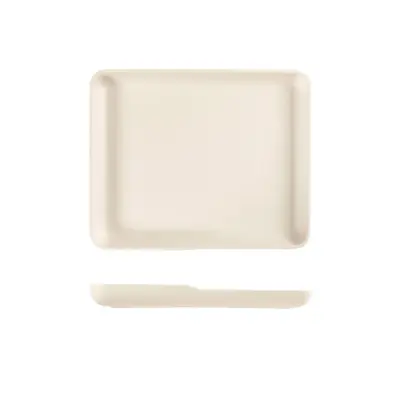 White Copenhagen Melamine GN 1/2 Platter 32.5 x 26.5 x 3.5cm