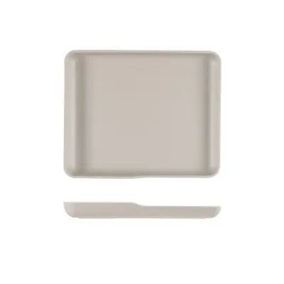 Sand Brown Copenhagen Melamine GN 1/2 Platter 32.5 x 26.5 x 3.5cm
