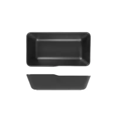 Black Copenhagen Melamine GN 1/3 Deep Dish 32.5 x 17.6 x 8cm