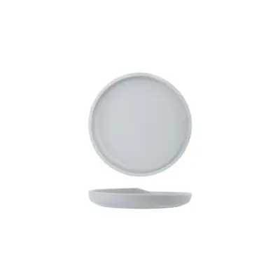 White Copenhagen Round Melamine Plate 17cm
