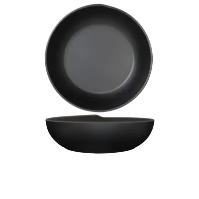 Black Copenhagen Melamine Bowl 28 x 7.5cm