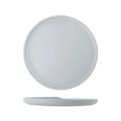 White Copenhagen Round Melamine Plate 28cm