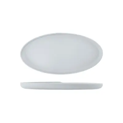 White Copenhagen Oval Melamine Dish 47.5 x 24cm