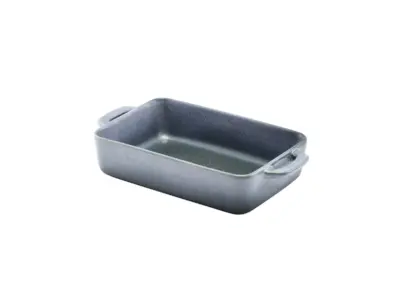 Forge Graphite Stoneware Rectangular Dish 16 x 10.5 x 4cm