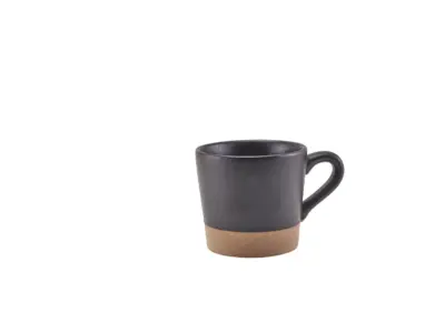 GenWare Kava Black Stoneware Coffee Cup 34cl/ 12oz
