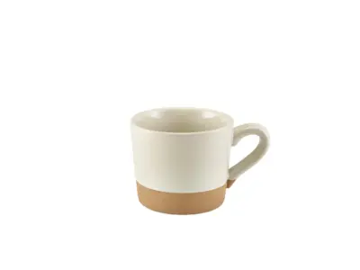 GenWare Kava White Stoneware Coffee Cup 28.5cl/ 10oz