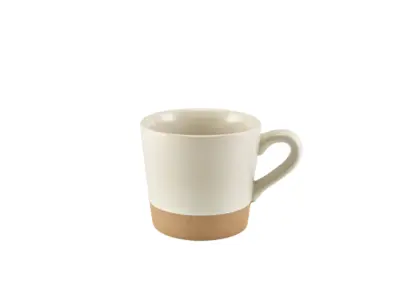 GenWare Kava White Stoneware Coffee Cup 34cl/ 12oz