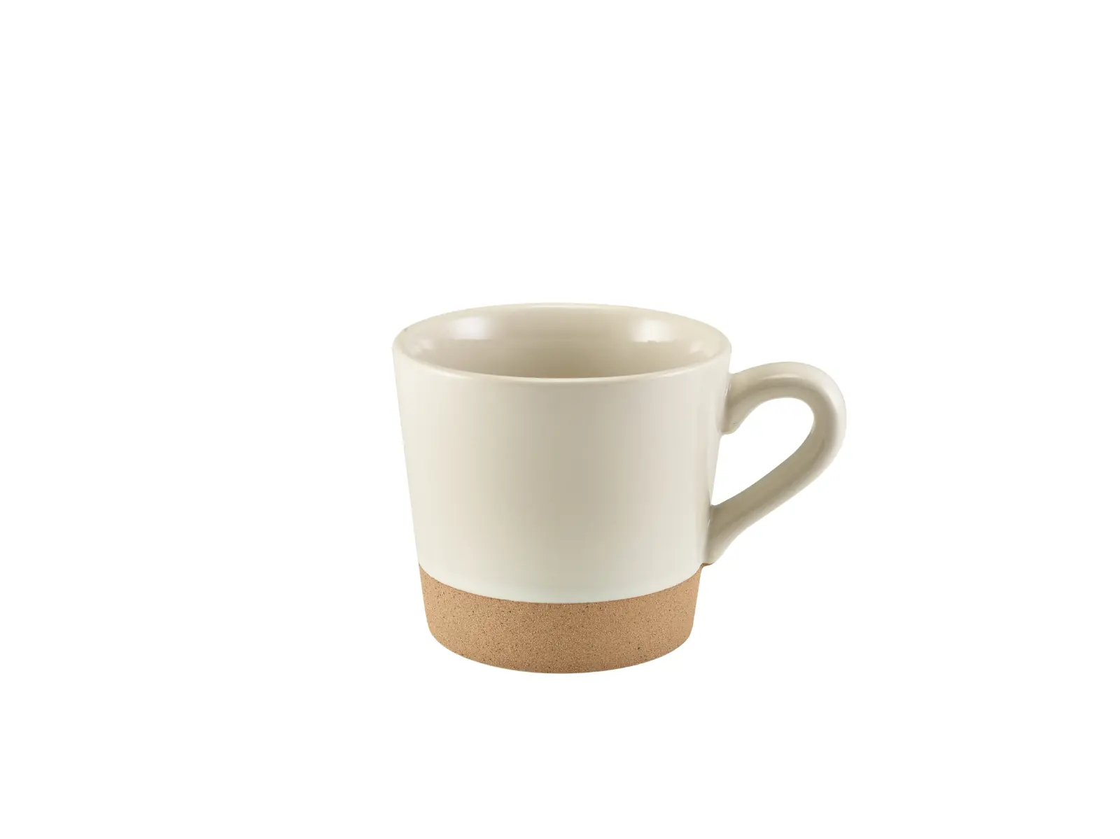 GenWare Kava White Stoneware Coffee Cup 34cl/ 12oz