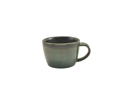 Terra Porcelain Aqua Green Coffee Cup 22cl/7.75oz
