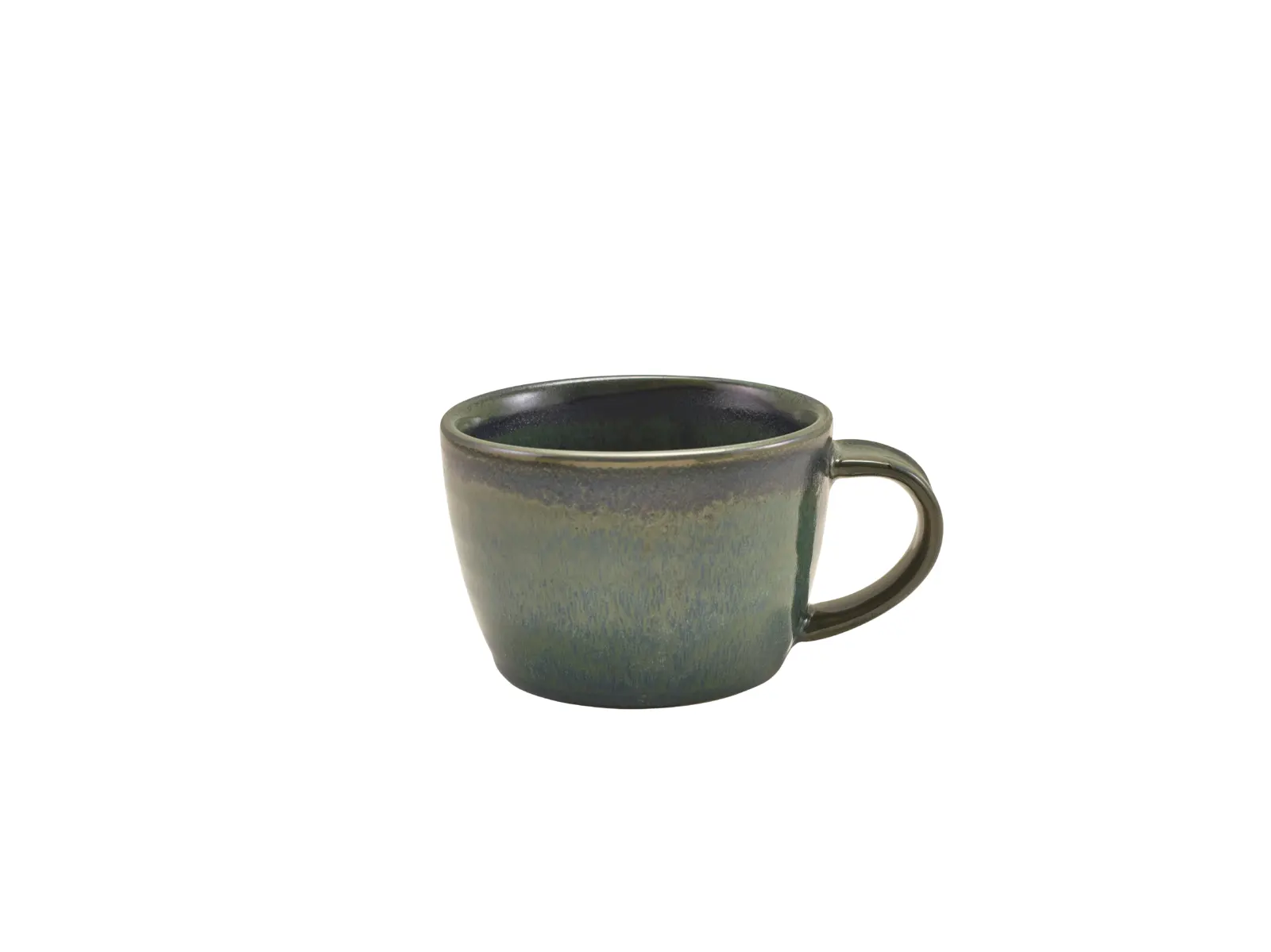 Terra Porcelain Aqua Green Coffee Cup 22cl/7.75oz