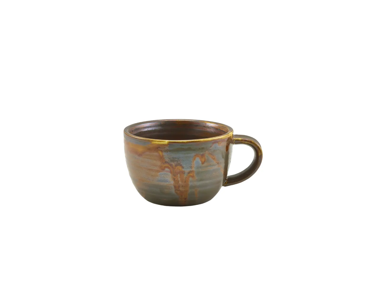Terra Porcelain Rustic Copper Coffee Cup 22cl/ 7.75oz