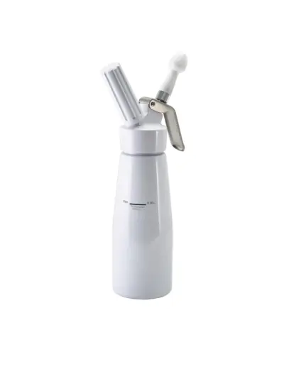 Cream Whipper 500ml White + 10 Free Bulb