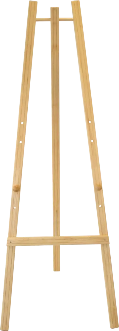 Easel Teak Colour H-165cm