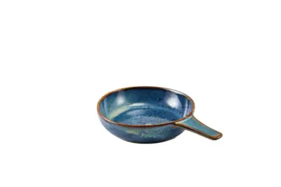 Terra Porcelain Aqua Blue Presentation Pan 15.5cm
