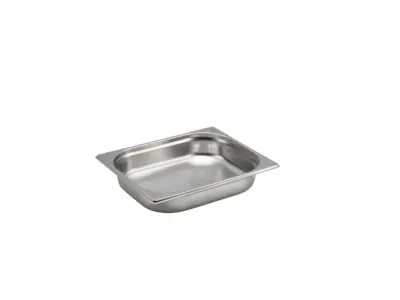 St/St Gastronorm Pan 1/2 65mm Deep