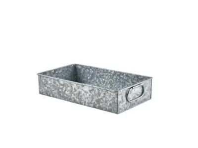 GenWare Galvanised Steel Display Tray GN 1/3