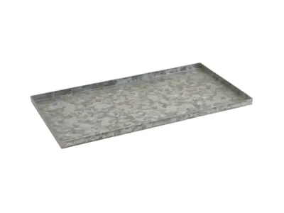 GenWare Galvanised Steel Low Display Tray GN 1/3