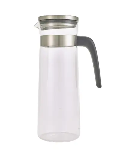 Glass Water Jug With Stainless Steel Lid 1.5L/ 52.5oz