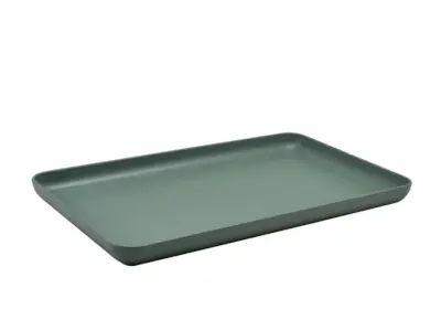 GenWare Melamine Green Jute Platter GN 1/1