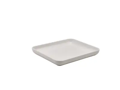 GenWare Melamine White Jute Platter GN 1/2