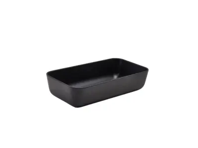 GenWare Melamine Black Jute Deep Dish GN 1/3