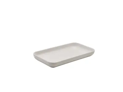 GenWare Melamine White Jute Platter GN 1/3