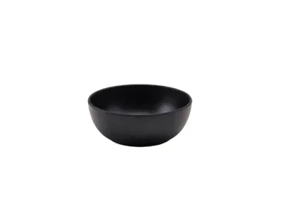 GenWare Melamine Black Jute Buffet Bowl 20 x 7.5cm