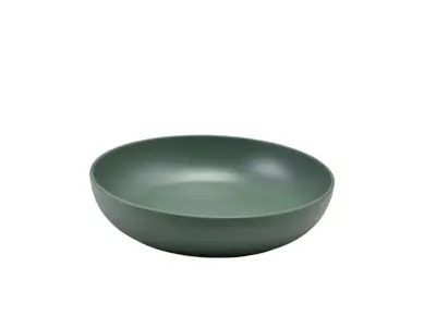 GenWare Melamine Green Jute Buffet Bowl 35 x 7.5cm