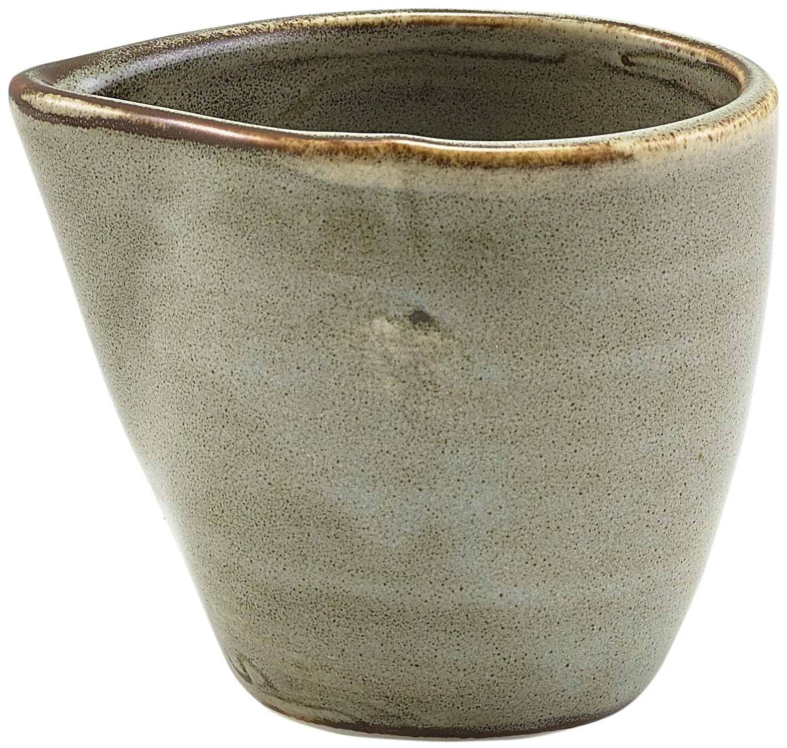 Terra Porcelain Grey Jug 9cl/ 3oz