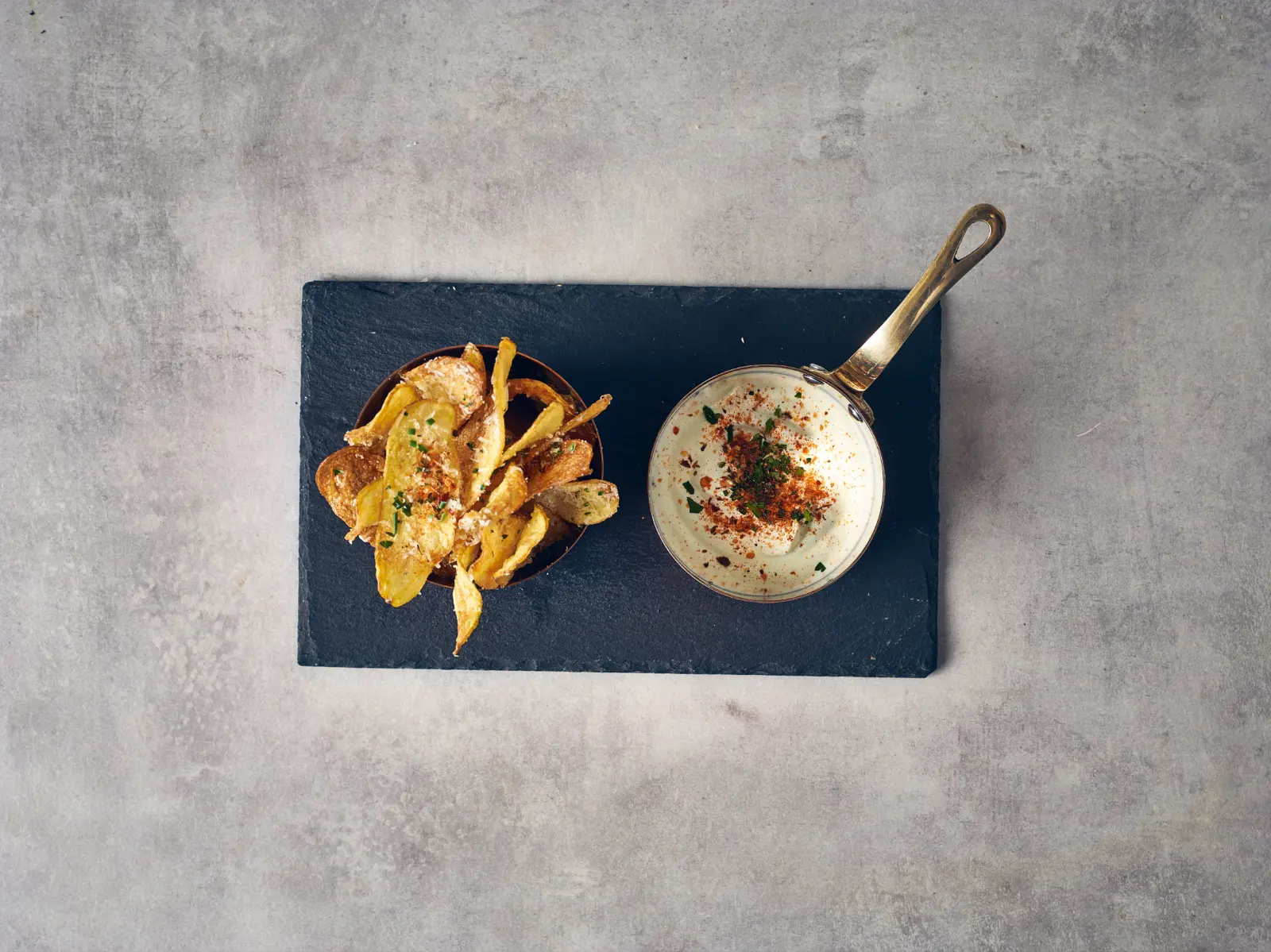Genware Natural Edge Slate Platter 25 X 13cm - Image 3
