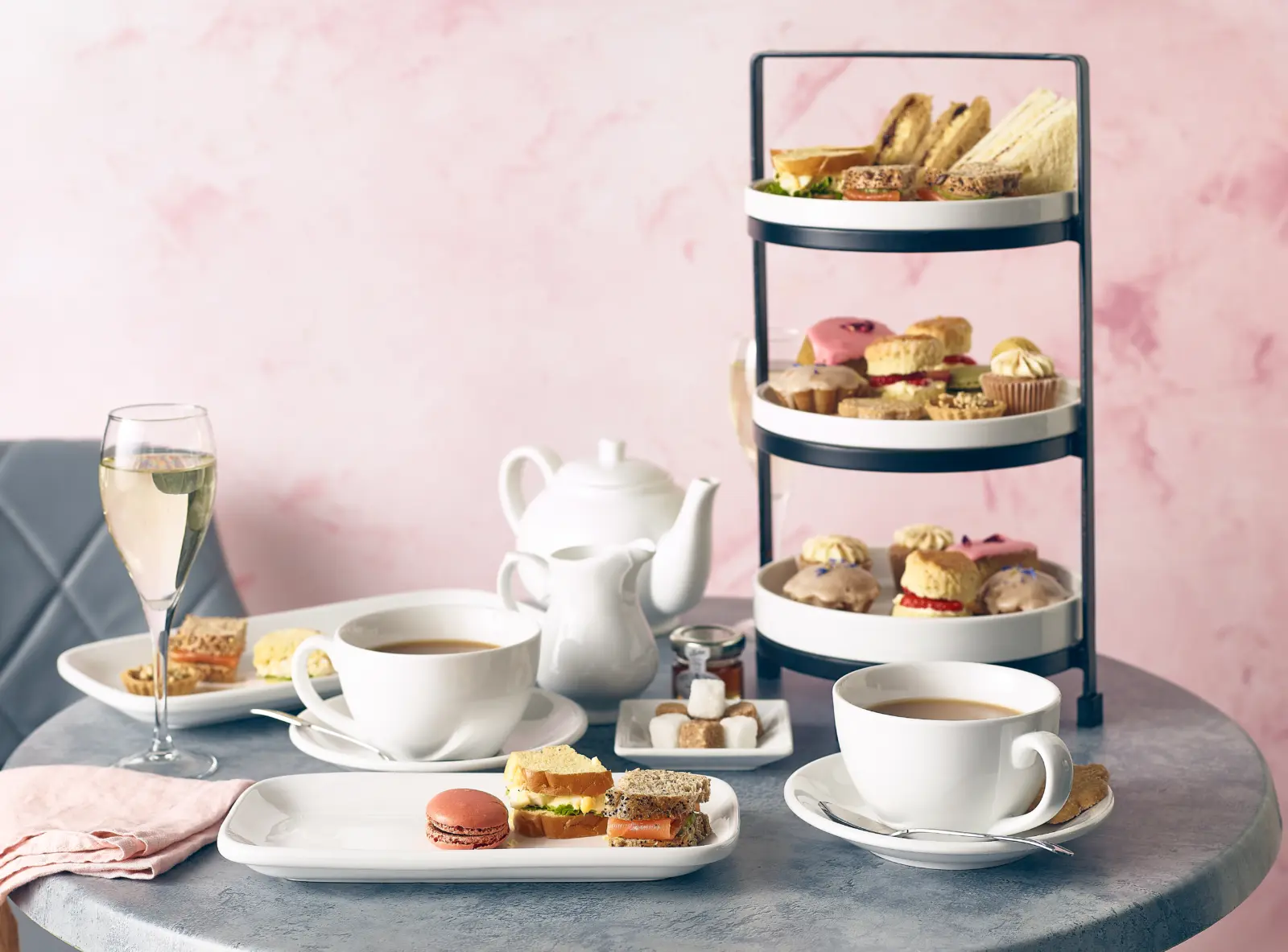 GenWare Three Tier Presentation Plate Stand 20.5cm - Image 3